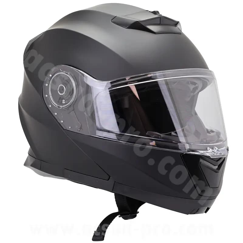 Casque modulable SC-34 double écran noir mat M 4