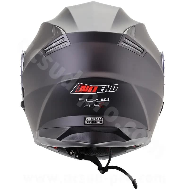 Casque modulable NOEND SC-34 double écran noir mat L 6