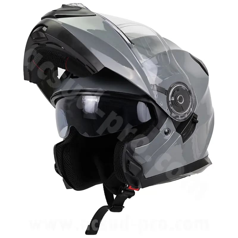 Casque modulable NOEND SC-34 double écran gris Nardo taille M 7