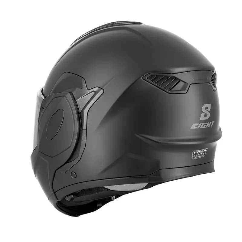 Casque modulable Eight FlipTech Noir Mat L 5