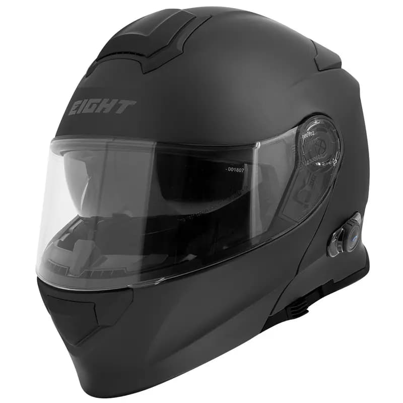 Casque modulable Eight S550 double écran Pinlock Bluetooth intégré 2