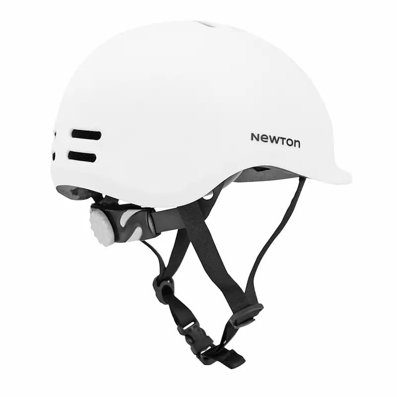 Casque vélo enfant Newton Urban blanc mat taille 48-52 6