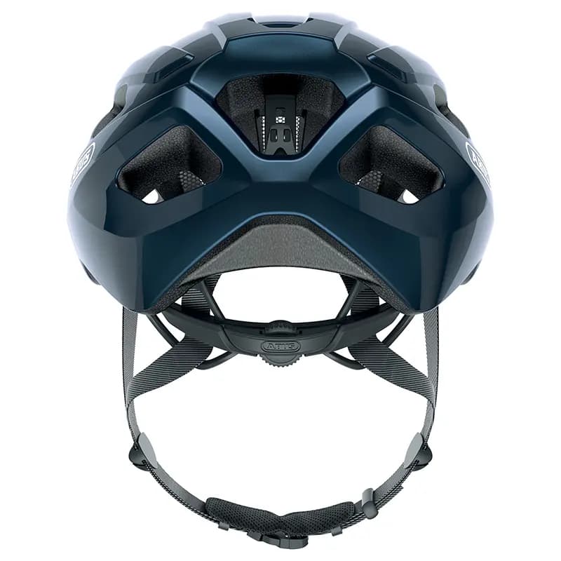 Casque vélo adulte Abus Macator bleu nuit taille L (58-62 cm) réglage molette 4