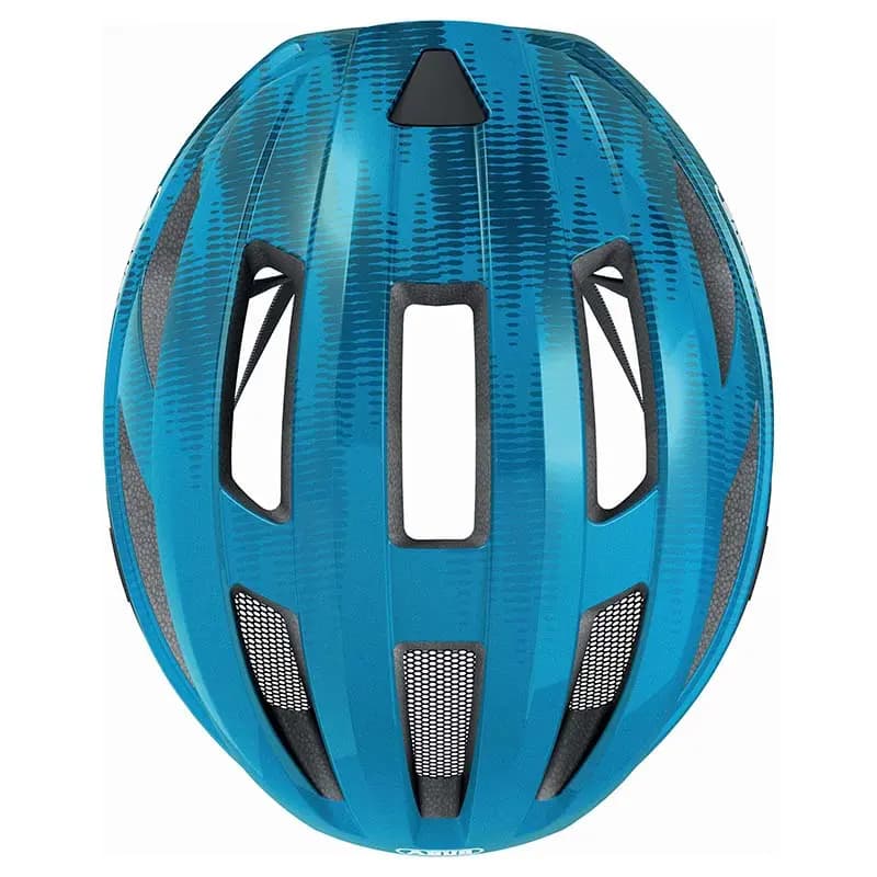 Casque vélo adulte Abus Macator bleu acier taille L (58-62 cm) 5